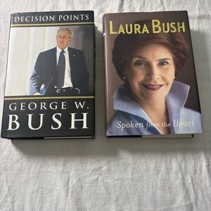George W. Bush and Laura Bush Book Set